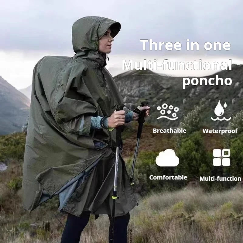 StormGuard 3-in-1 Tactical Poncho