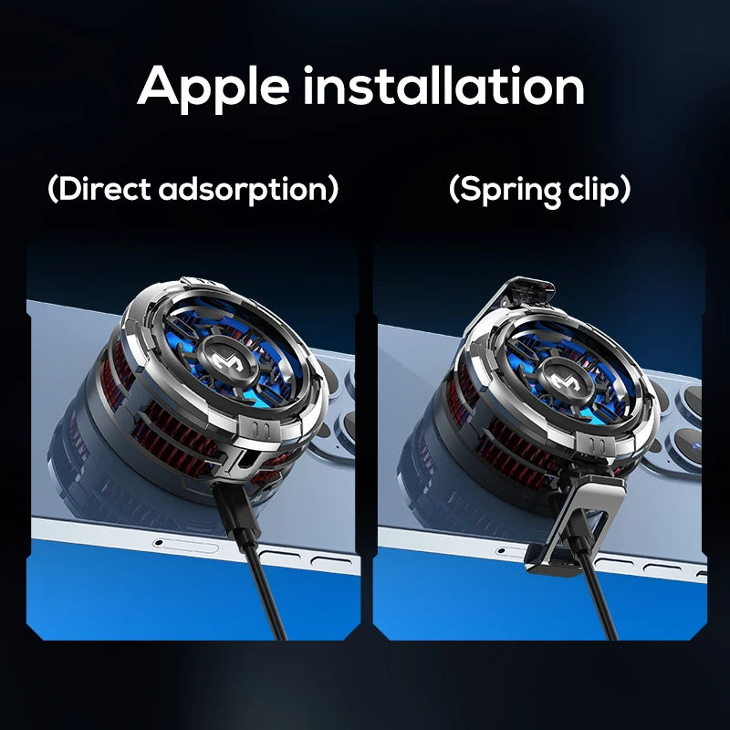 Refroidisseur de téléphone portable haute puissance MEMO CX08 avec pince et aimant