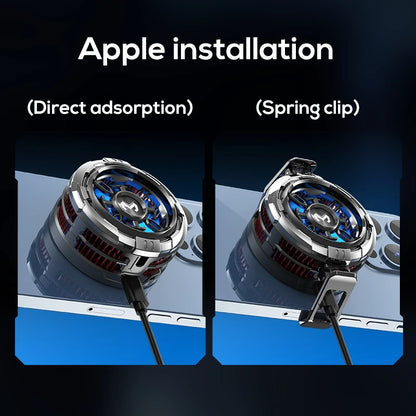 Refroidisseur de téléphone portable haute puissance MEMO CX08 avec pince et aimant