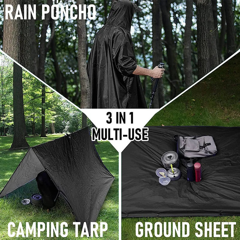 StormGuard 3-in-1 Tactical Poncho