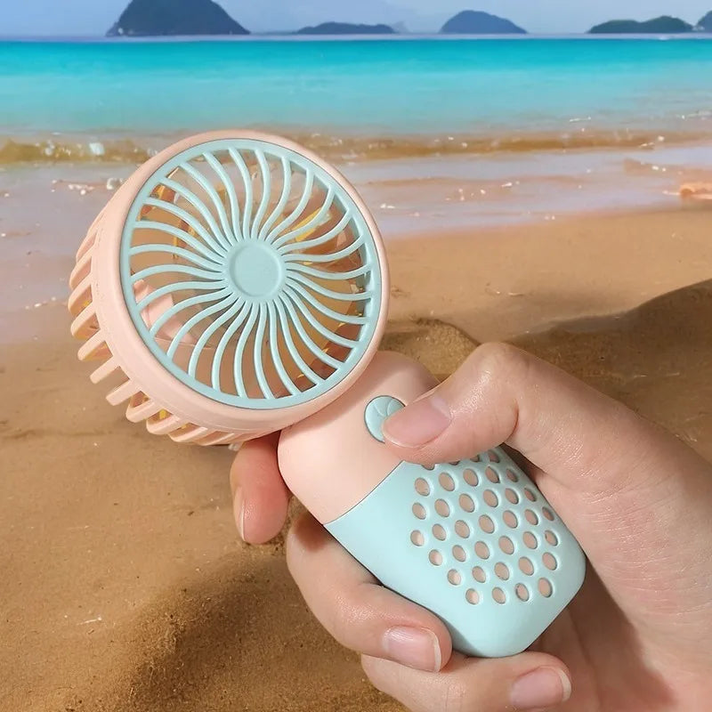 2025 New Handheld Charging Fan – Mini USB Pocket Breeze