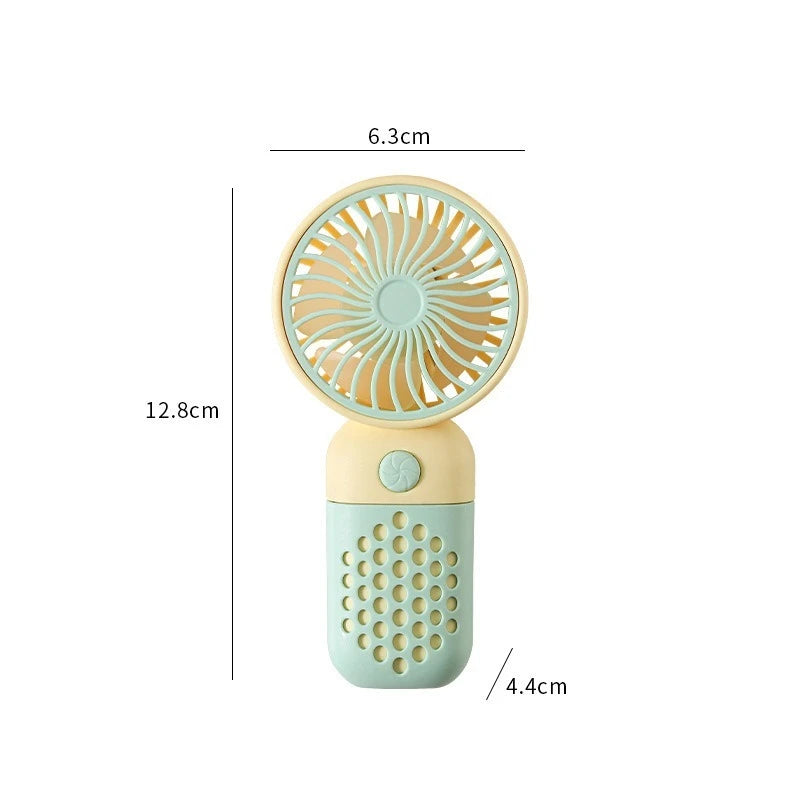 2025 New Handheld Charging Fan – Mini USB Pocket Breeze