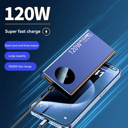 Batterie externe haute capacité Xiaomi 120 W 50 000 mAh – Charge ultra-rapide pour tous les appareils