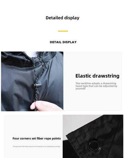 StormGuard 3-in-1 Tactical Poncho